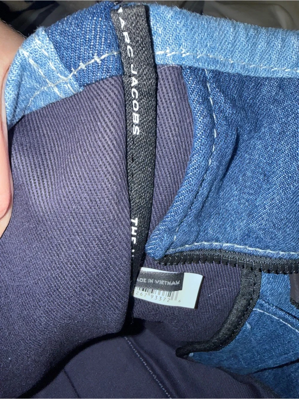 Marc Jacobs Patchwork Denim Tote Bag in Blue - Picture 8 of 10